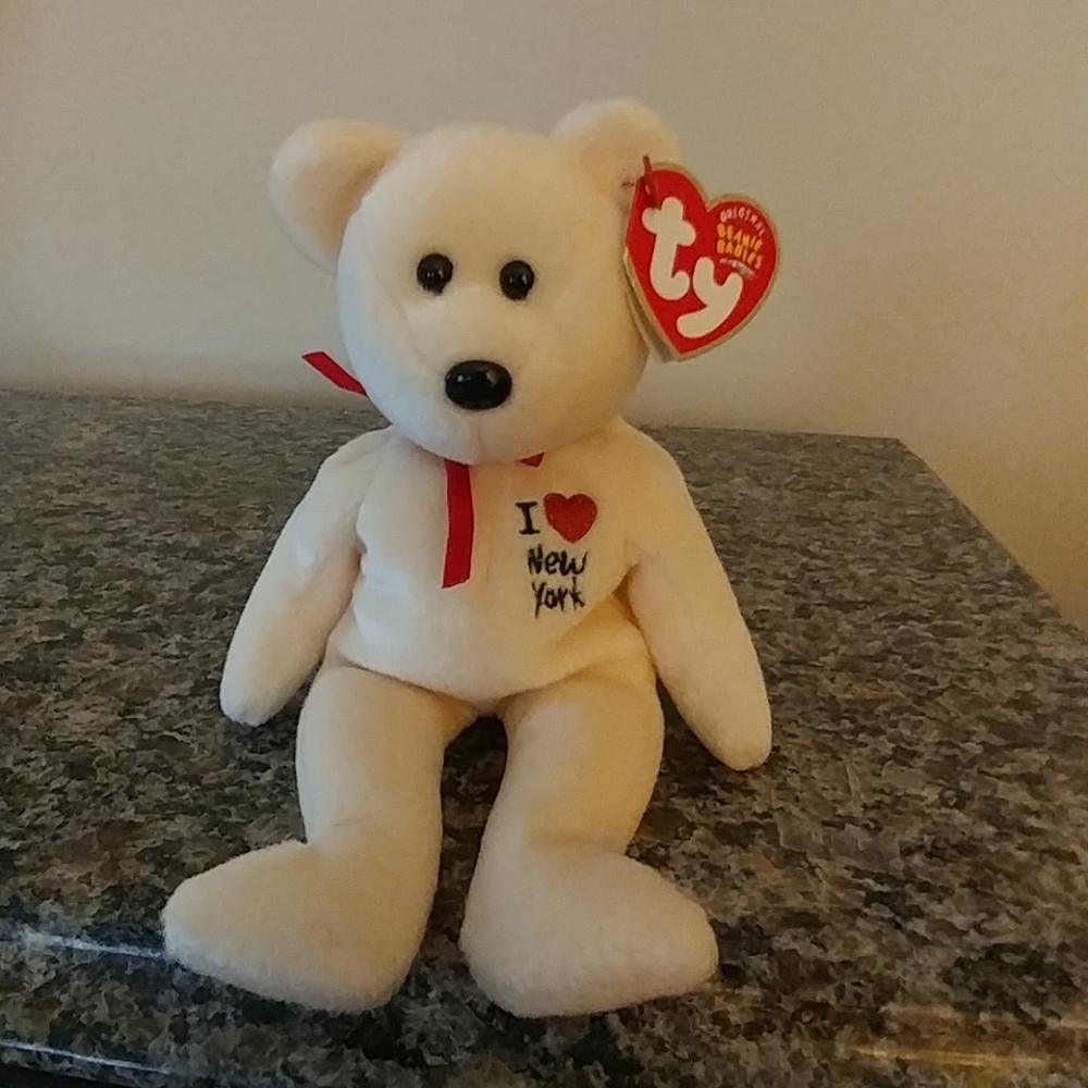 3/$20.  Ty Beanie Baby "New York"